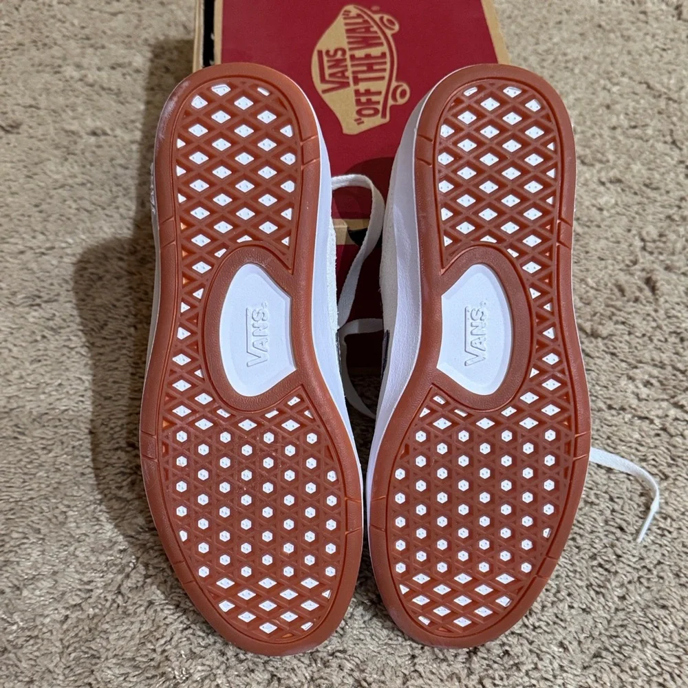 Vans Suede white/purple Casual Sneakers - Picture 4 of 5